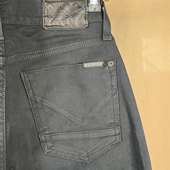 Hudson Blake Black Straight Slim Chinos Size 28 - Picture 8 of 10